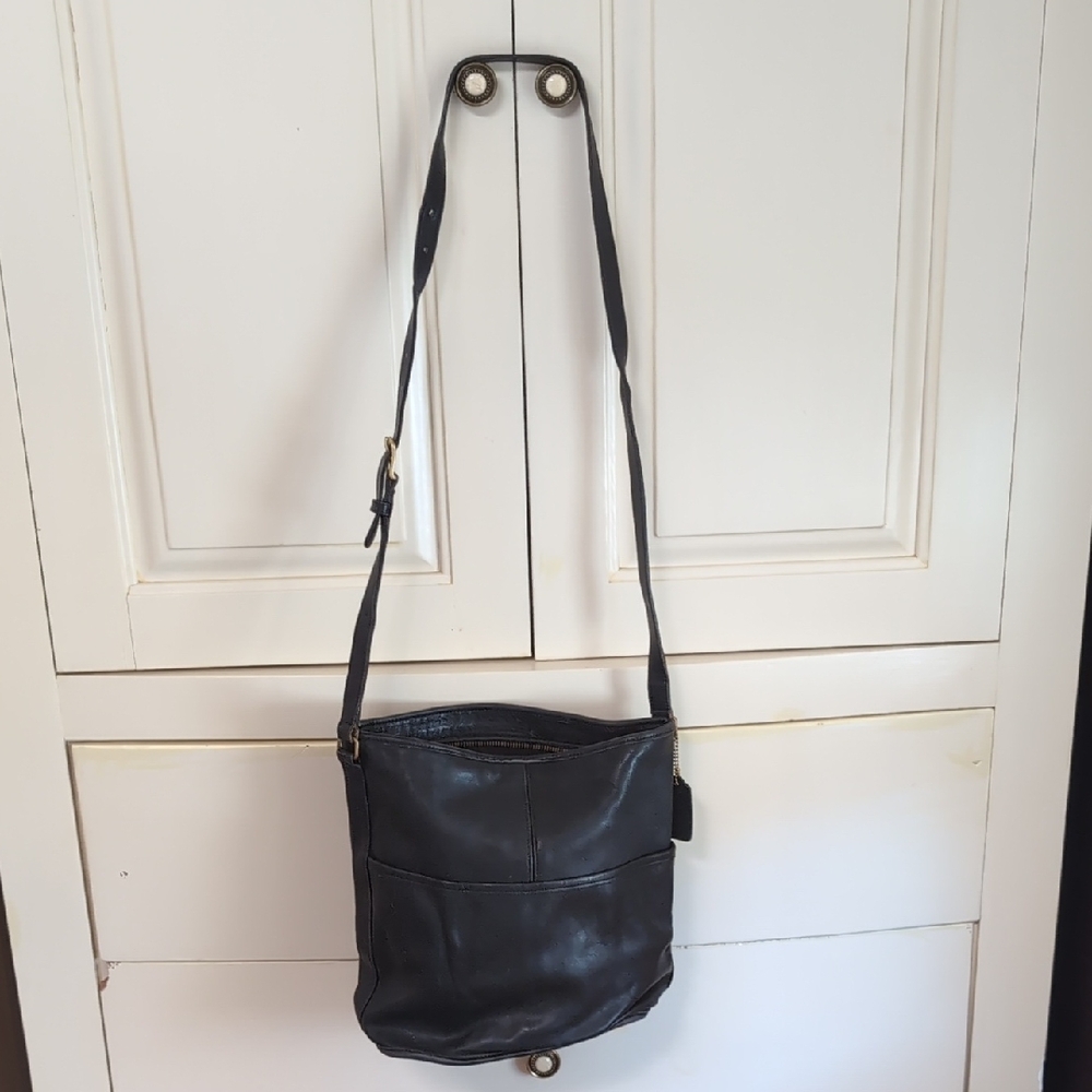 Coach Black Hobo Bag